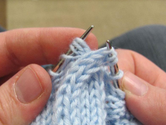 hand knitting